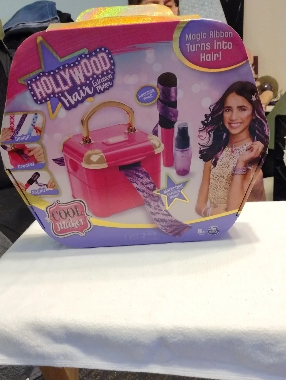 Magic Ribbon Hair Extension Maker - Pink